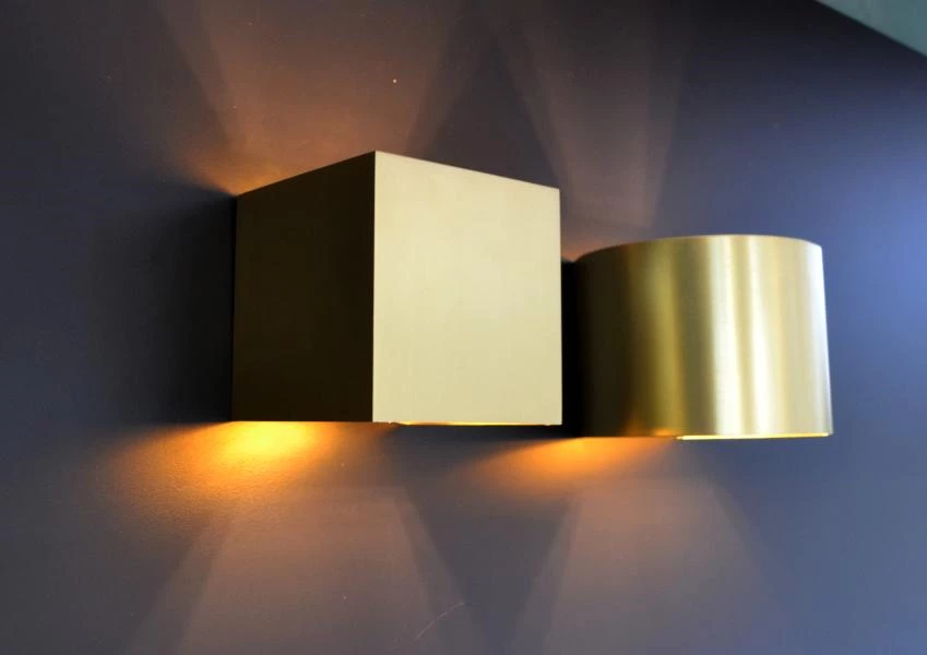Lucide XIO - Lámpara de pared - LED Regul. - G9 - 1x3,5W 2700K - Ángulo de haz ajustable - Oro mate / Latón - ambiente 1